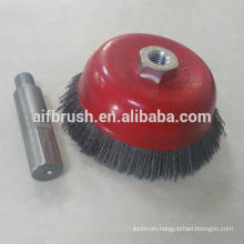 Stainless Steel Wire Brush Crimp Cup Wheel For Angle Grinder